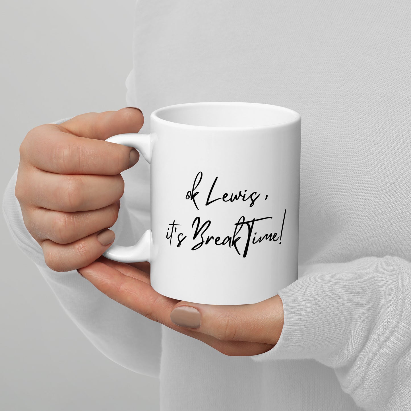 Break Time! ceramic mug