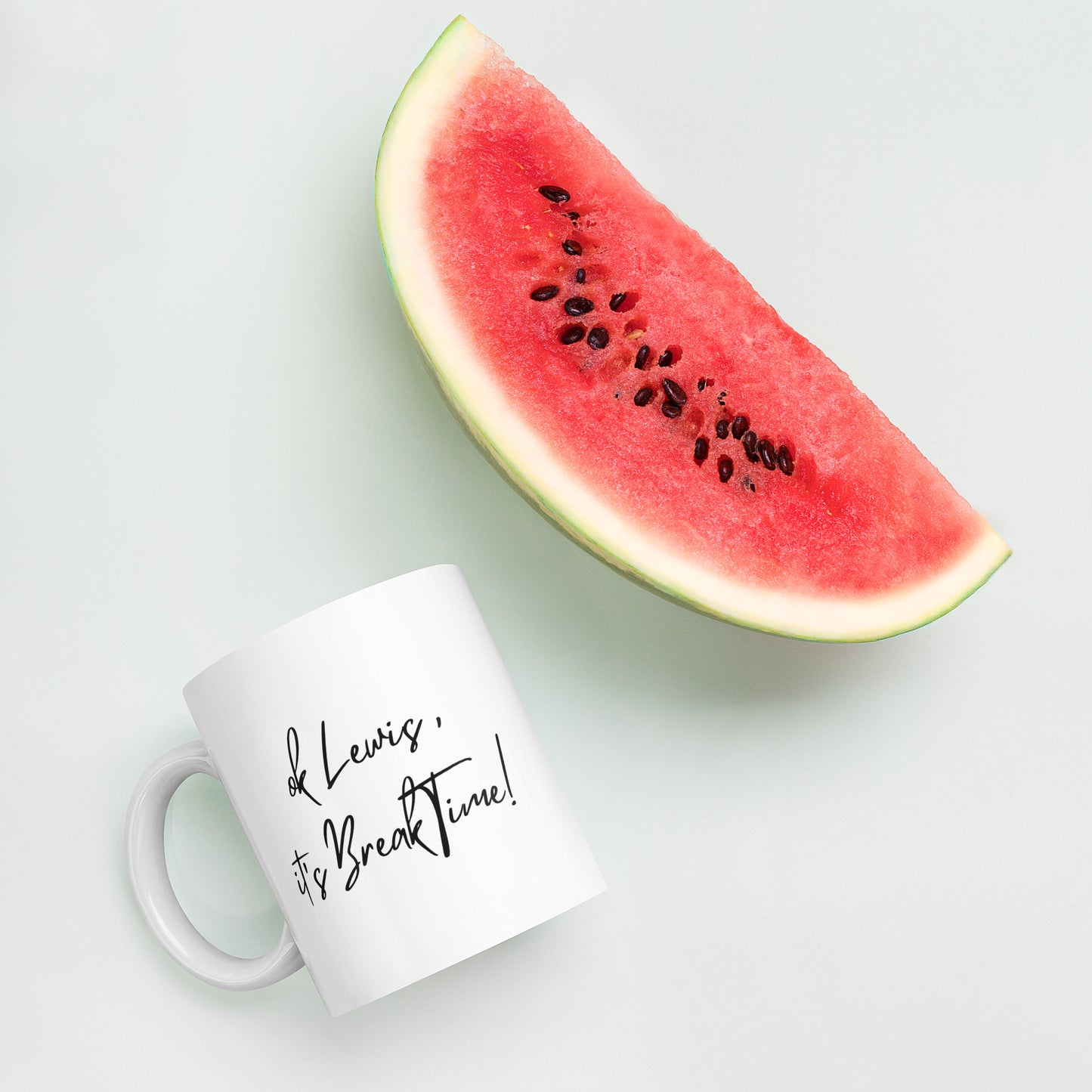 Break Time! ceramic mug