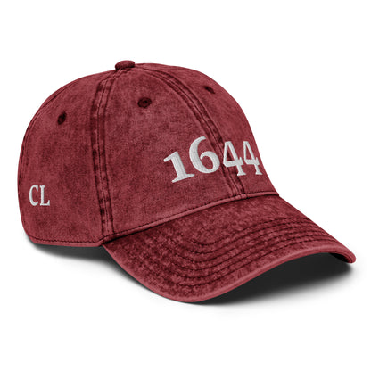 1644 Vintage Cotton Cap